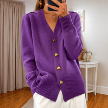 Annalee - Schicke Love Button Damenjacke – Flieder