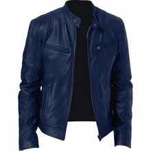 Crawford - Klassische, eng anliegende Herrenjacke – Blau