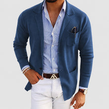 Olivier - Leichter, taillierter Jacket – Blau