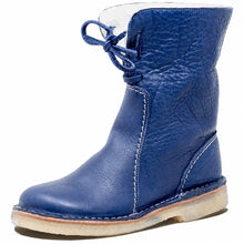 Asami - Damenstiefel mit warmer Innenfütterung – Blau