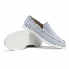 Jad - Komfortable Loafer für Herren – Himmelblau