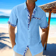 Anthony - Bequemes und elegantes Herrenhemd – Hellblau