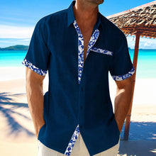 Anthony - Bequemes und elegantes Herrenhemd – Marineblau