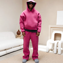 Marco - Herren-Hoodie-Set mit maximalem Komfort – Rosa