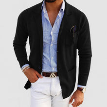 Olivier - Leichter, taillierter Jacket – Schwarz
