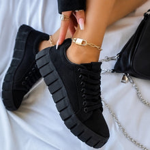 Marit - Komfortable Damensneakers – Schwarz