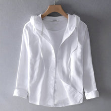 Colene - Bequemer und leichter Hoodie – Weiß