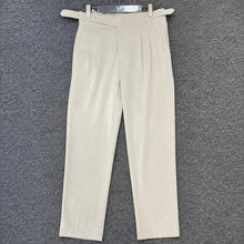 Bronson - Elegante Männerhose mit verstellbarer Schnalle – Aprikose