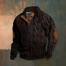 Jary - Komfortabler Herrenpullover – Braun