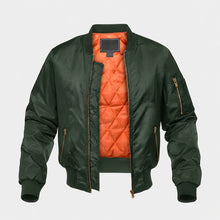 Ted - Trendige Bomberjacke – Grün