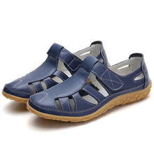 Marshana - Komfortable Damensandalen – Marineblau