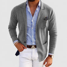 Olivier - Leichter, taillierter Jacket – Hellgrau