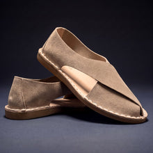 Jasprit - Stylische Mules Aus Wildleder – Beige