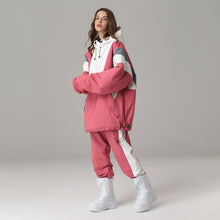 Wasserdichter und thermischer Unisex-Skianzug - Erian – Rosa