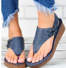 Athena - Stylische Einzigartige Sandalen Frühling Sommer – Blau