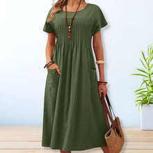 Maralyn | Stilvolles Sommerdress – Grün