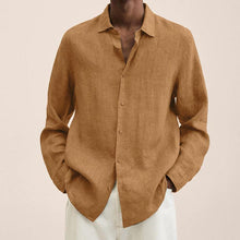 Amadeus | Damen Langarm Hemd – Beige