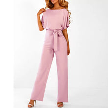 Charlotta  |  Schlichter Und Schicker Jumpsuit – Rosa