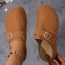 Orlaith - Gepolsterte orthopädische Sandalen – Braun