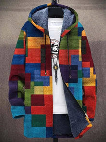 Mirrin | Eleganter Kunstprint-Cardigan – Mehrfarbig 3