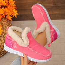 Aleeza - Lässige Haus Schuhe Mit Fleece Futter – Rosa