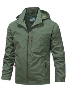 Aldiyar - Elegante Leichte Jacke – Grün