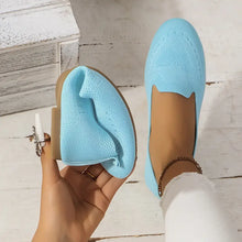 Freja™ – Bequeme Slip-Ons – Himmelblau