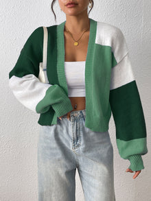 Eleganter stilvoller Cashmere-Strickwaren-Cardigan für Damen | Ideal für jeden Anlass – Grün