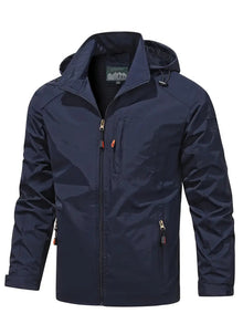 Aldiyar - Elegante Leichte Jacke – Marineblau