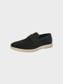 Bequeme Slip-On Loafer Alltag – Schwarz