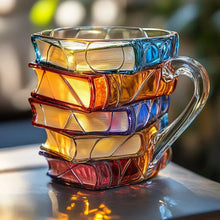 MugArt - Tasse mit Buchdekoration – Stil A