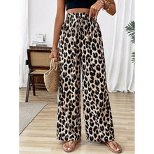 Damen-Baggy-Hose mit Leopardenmuster im lässigen Stil - Camila – Gedruckt