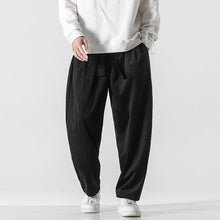 Mann Cordhose Baggy - Fabrizio – Schwarz