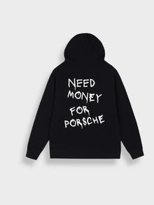 Lässige Hoodie Mit Rückenprint Für Herren | Perfekt für lässige Tage – Schwarz