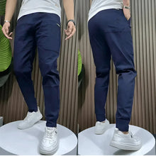 Leon | Premium Herren Cargo-Stretchhose – Blau