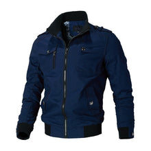 Bomberjacke Herren Regular Fit – Blau