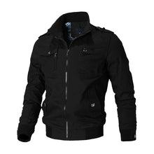 Bomberjacke Herren Regular Fit – Schwarz