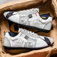 Yussuf - Lässige Sneaker Mit Strukturierten Seiteneinsätzen – Weiß