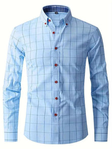 Business Hemd Herren – Hellblau