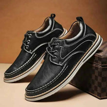 Business Schuhe Herren Bequem – Schwarz