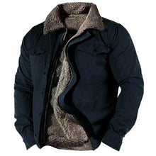 Ahvin | Klassische Westernjacke für zeitlosen Stil – Marineblau