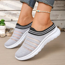Aleyda - Atmungsaktive Leichte Sneaker Mit Polsterung – Grau