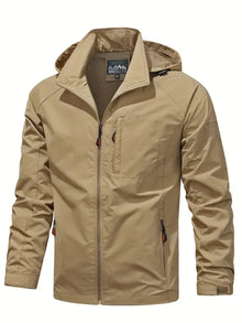 Aldiyar - Elegante Leichte Jacke – Khaki