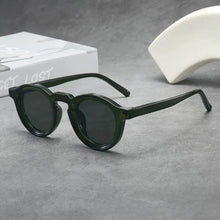 Spectralux – Stilvolle Sonnenbrille Mit Rundem Rahmen – Schwarz
