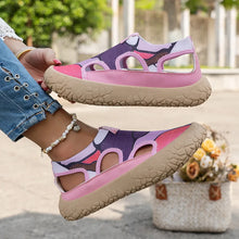 Maylis – Elegante Keilabsatzschuhe – Rosa