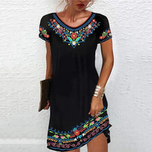 Mystica - Elegantes Zeitloses Damen Kleid – Schwarz