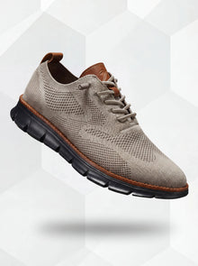 Atmungsaktive Ultracomfort-Schuhe – Schwarz-Khaki