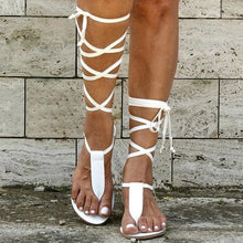 Jeorgit - Sommersandalen Lässiger Chic pur – Weiß