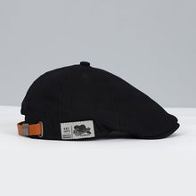 Balaram – Stylische Urban-Baskenmütze – Schwarz