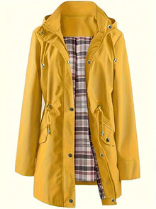 Amel – Wasserdichte Jacke Mit Langen Ärmeln – Gelb